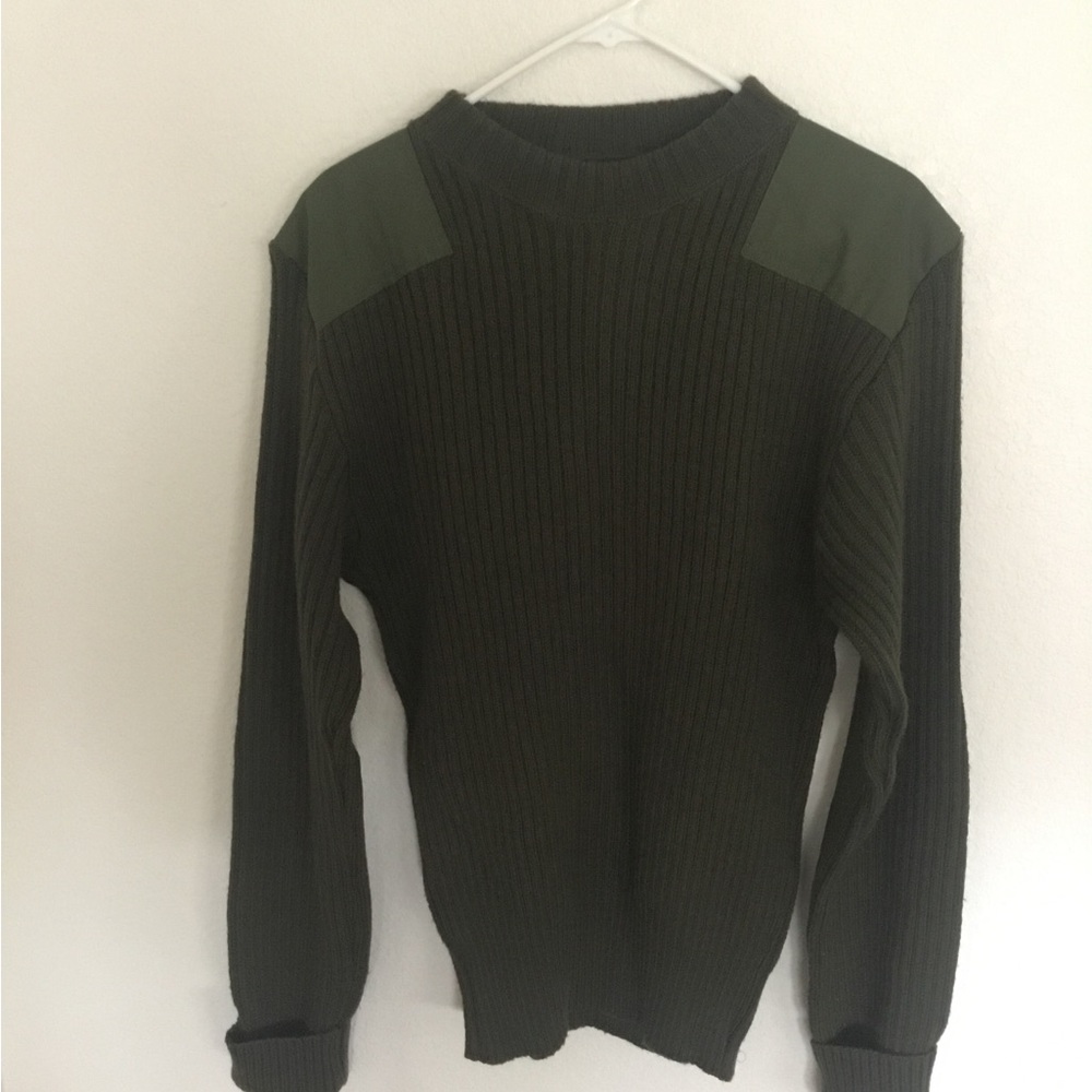 Marine corps green service sweater ( wooly pooly) size 44